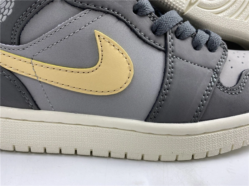 Jordan 1 Mid Grey Onyx (W) - BQ6472-020