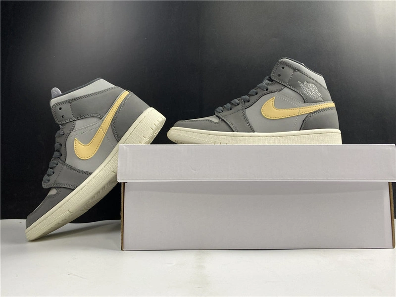Jordan 1 Mid Grey Onyx (W) - BQ6472-020