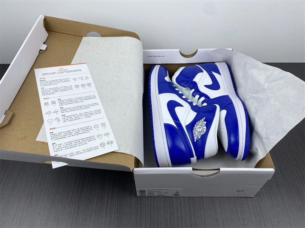 Jordan 1 Mid Kentucky Blue (W) - BQ6472-104