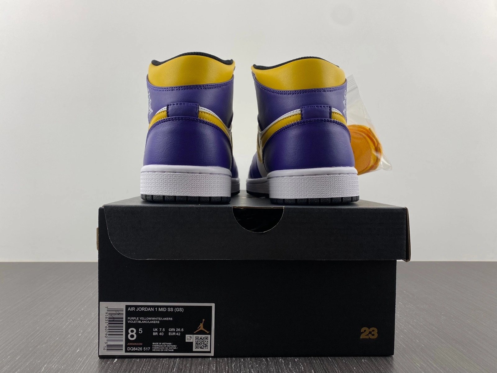 Jordan 1 Mid Lakers (2022) - DQ8426-517