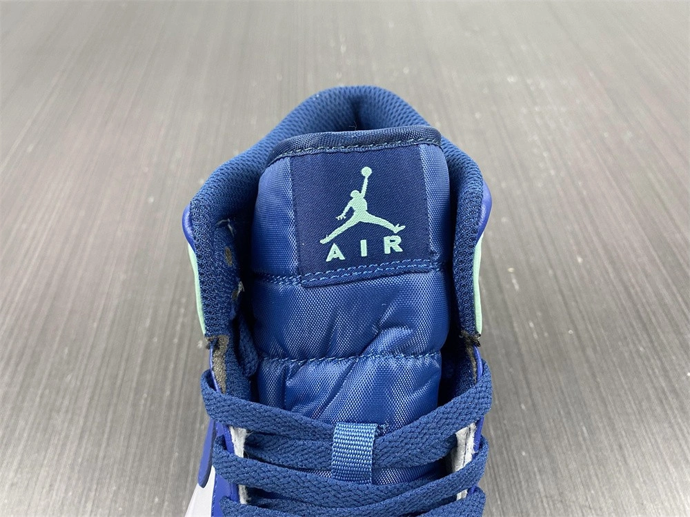Jordan 1 Mid Mystic Navy Mint Foam - 554724-413