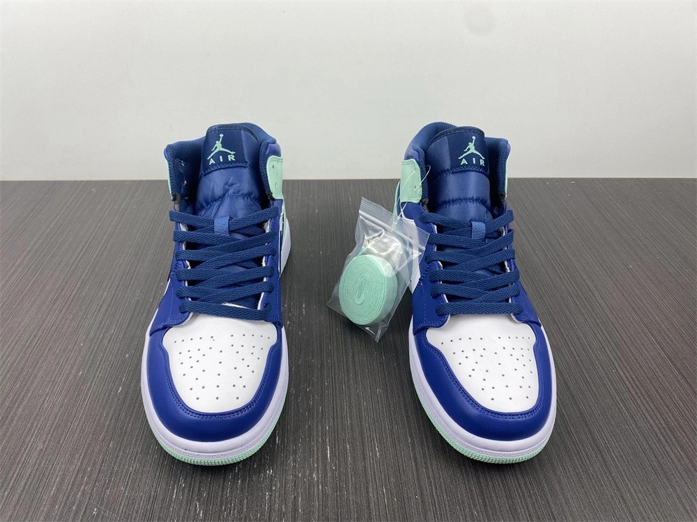 Jordan 1 Mid Mystic Navy Mint Foam - 554724-413