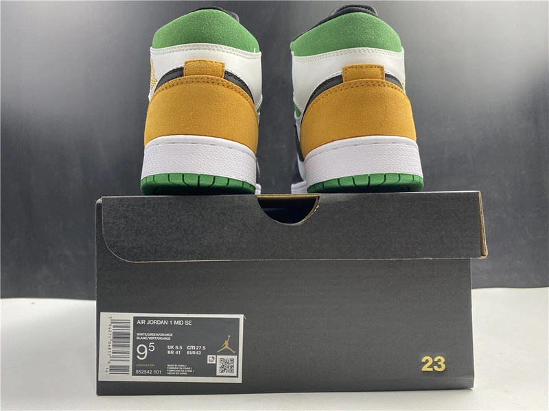 Jordan 1 Mid Oakland - 852542-101