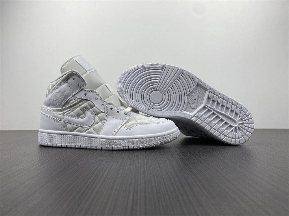 Jordan 1 Mid Quilted White (W) - DB6078-100