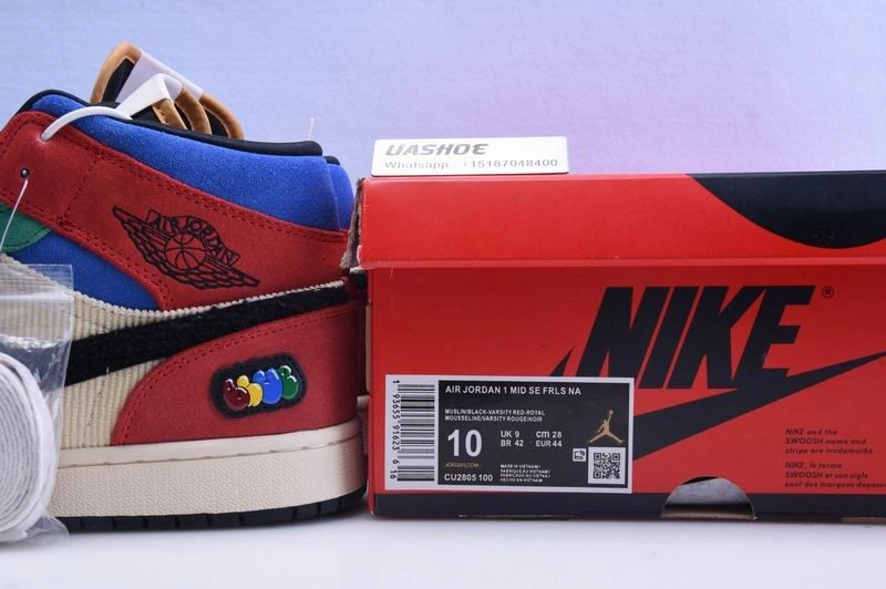 Jordan 1 Mid SE Fearless Blue the Great  CU2805-100