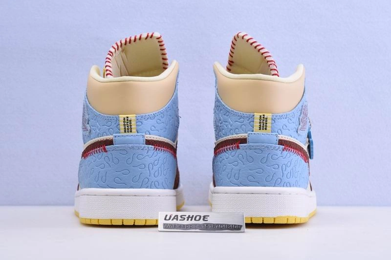 Jordan 1 Mid SE Fearless Maison Chateau Rouge  CU2803-200