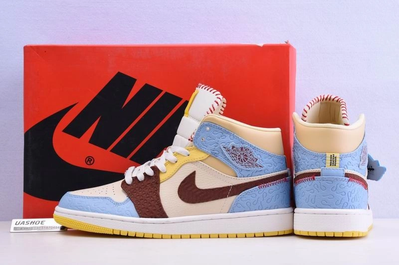 Jordan 1 Mid SE Fearless Maison Chateau Rouge  CU2803-200