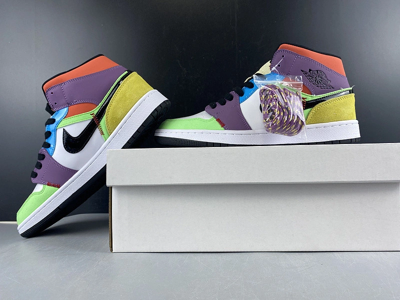Jordan 1 Mid SE Multi-Color (W) - CW1140-100