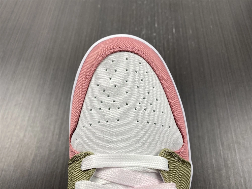 Jordan 1 Mid SE Pastel Vivid Green Grind (GS)  DJ0338-100