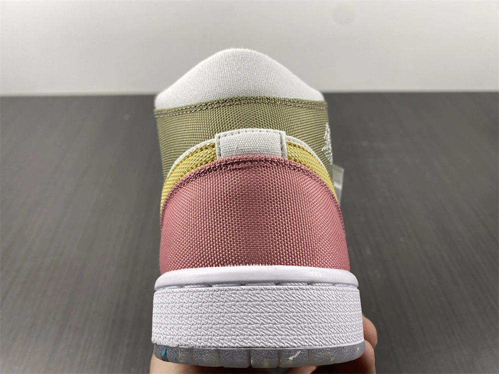 Jordan 1 Mid SE Pastel Vivid Green Grind (GS)  DJ0338-100