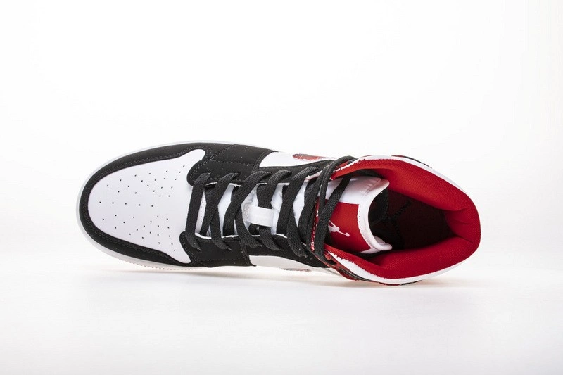 Jordan 1 Mid White Plaid (GS)  554725-607