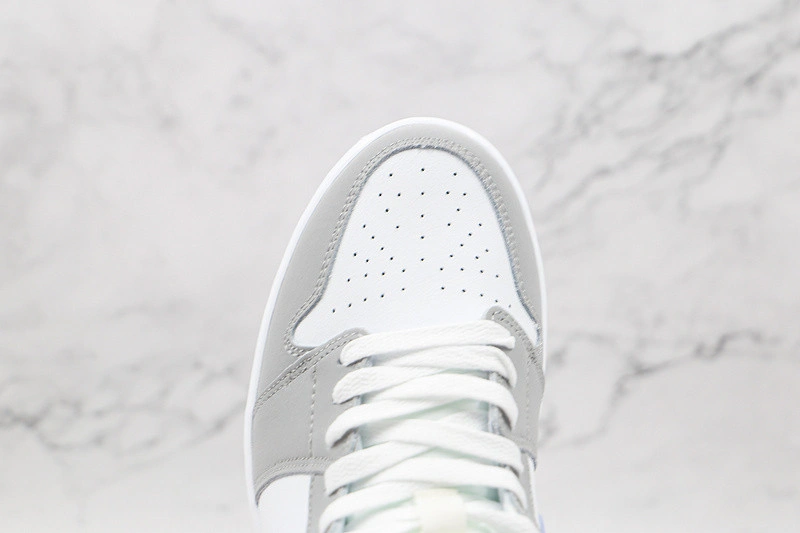 Jordan 1 Mid Wolf Grey Aluminum (W) - BQ6472-105