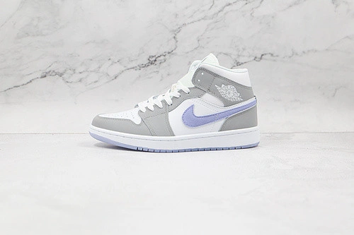 Jordan 1 Mid Wolf Grey Aluminum (W) - BQ6472-105
