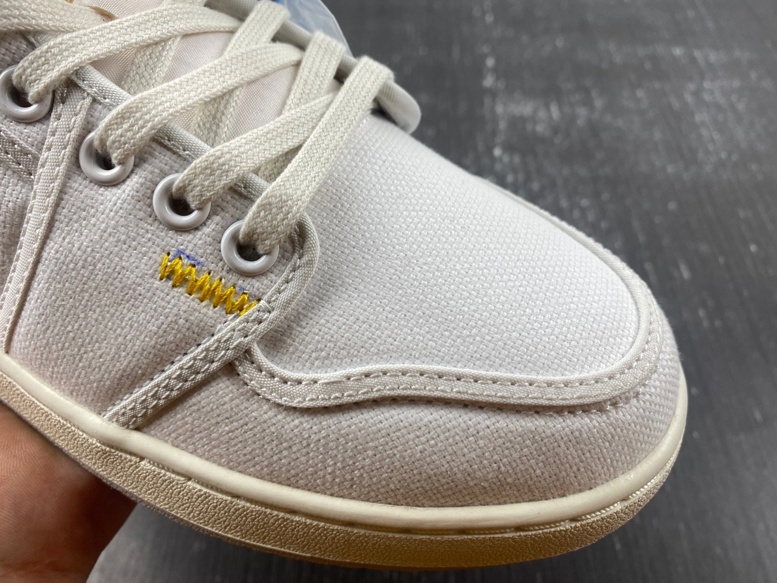 Jordan 1 Retro AJKO Low SP Union White Canvas  DO8912-101