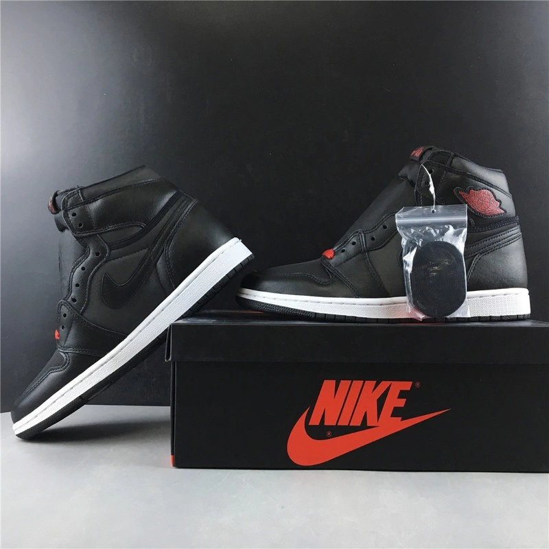 Jordan 1 Retro High Black Gym Red Black  555088-060