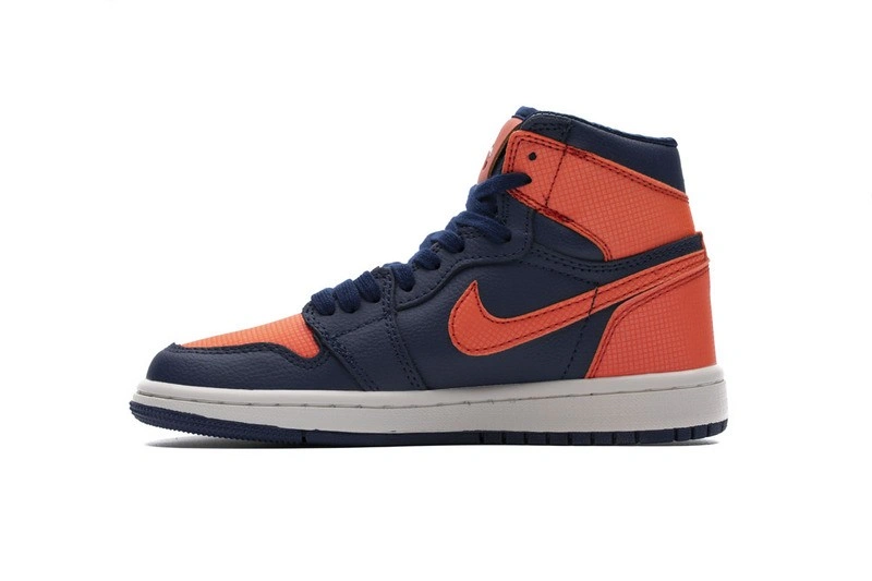 Jordan 1 Retro High Blue Void Turf Orange (W)  AH7389-408