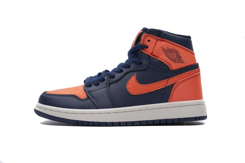 Jordan 1 Retro High Blue Void Turf Orange (W)  AH7389-408