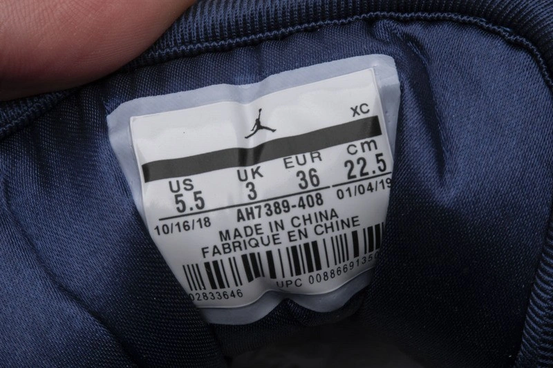 Jordan 1 Retro High Blue Void Turf Orange (W)  AH7389-408