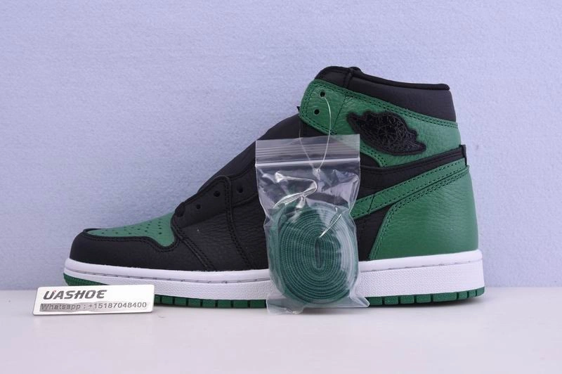 Jordan 1 Retro High Pine Green Black  555088-030