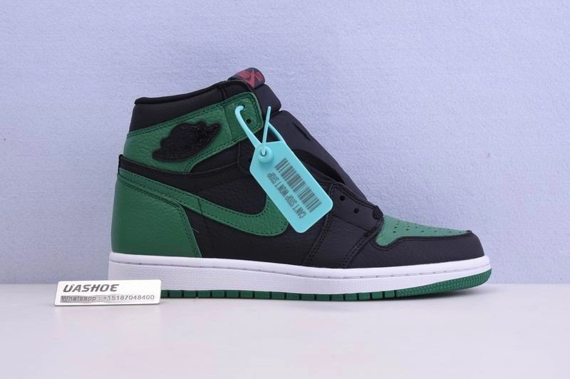 Jordan 1 Retro High Pine Green Black  555088-030
