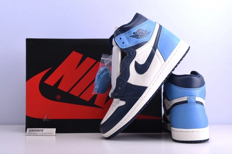 Jordan 1 Retro High UNC Leather  555088-140