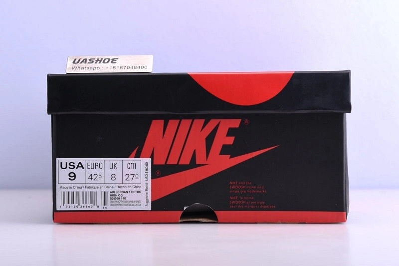 Jordan 1 Retro High UNC Leather  555088-140