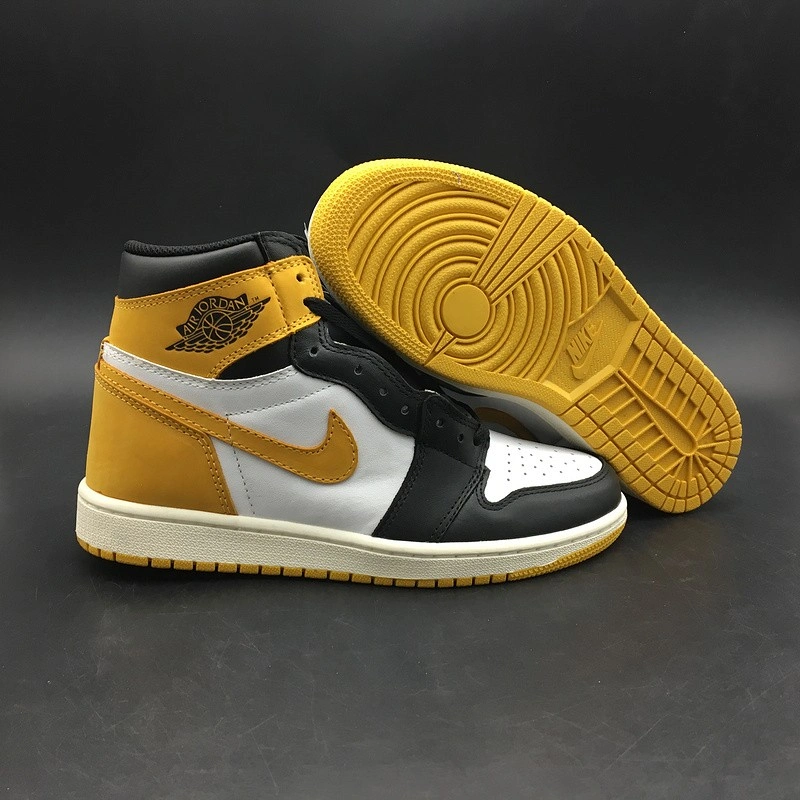 Jordan 1 Retro High Yellow Ochre   555088-109