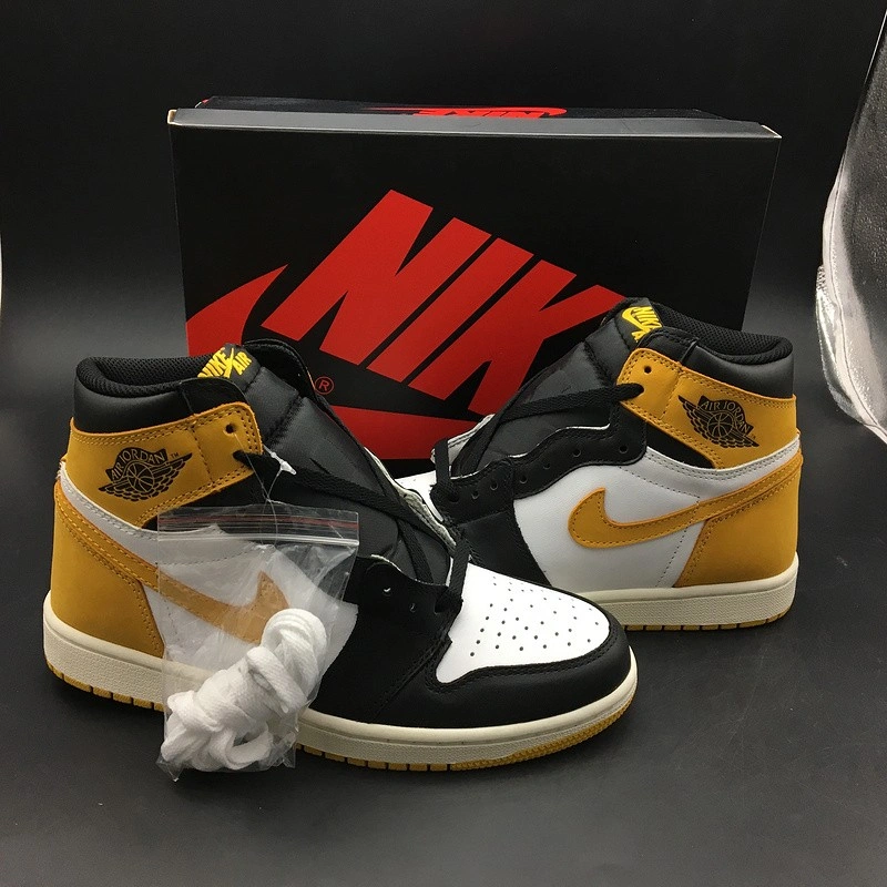 Jordan 1 Retro High Yellow Ochre   555088-109