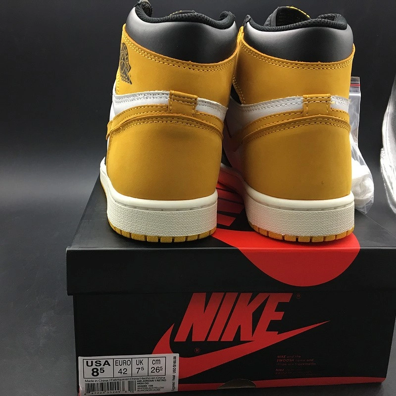 Jordan 1 Retro High Yellow Ochre   555088-109