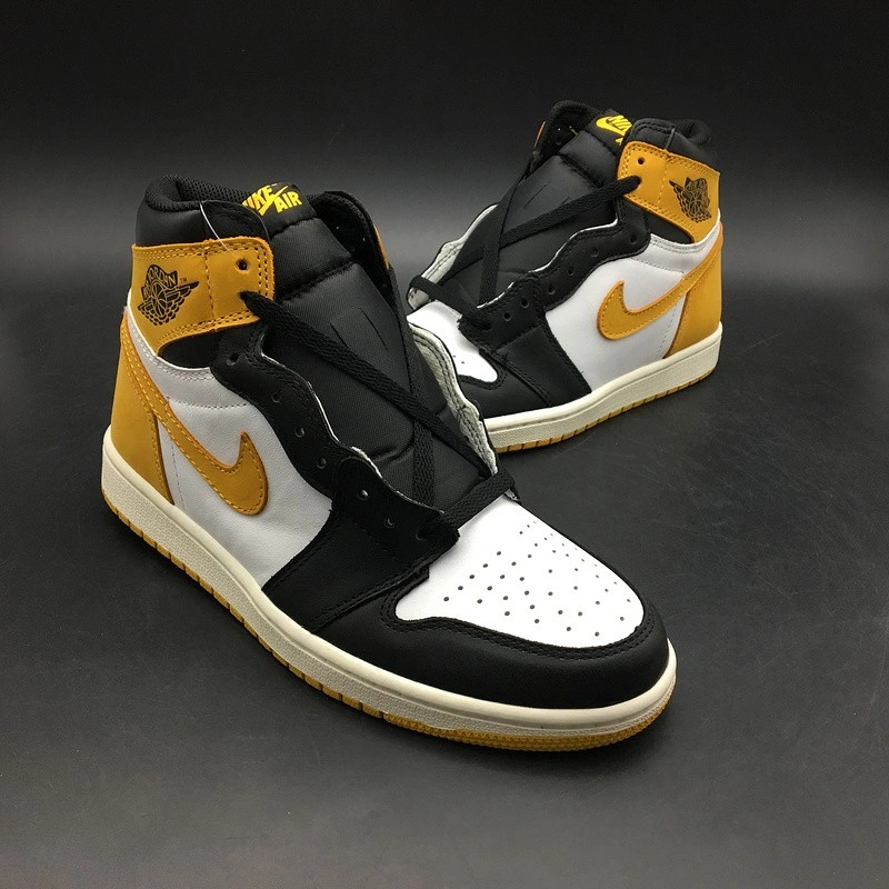 Jordan 1 Retro High Yellow Ochre   555088-109
