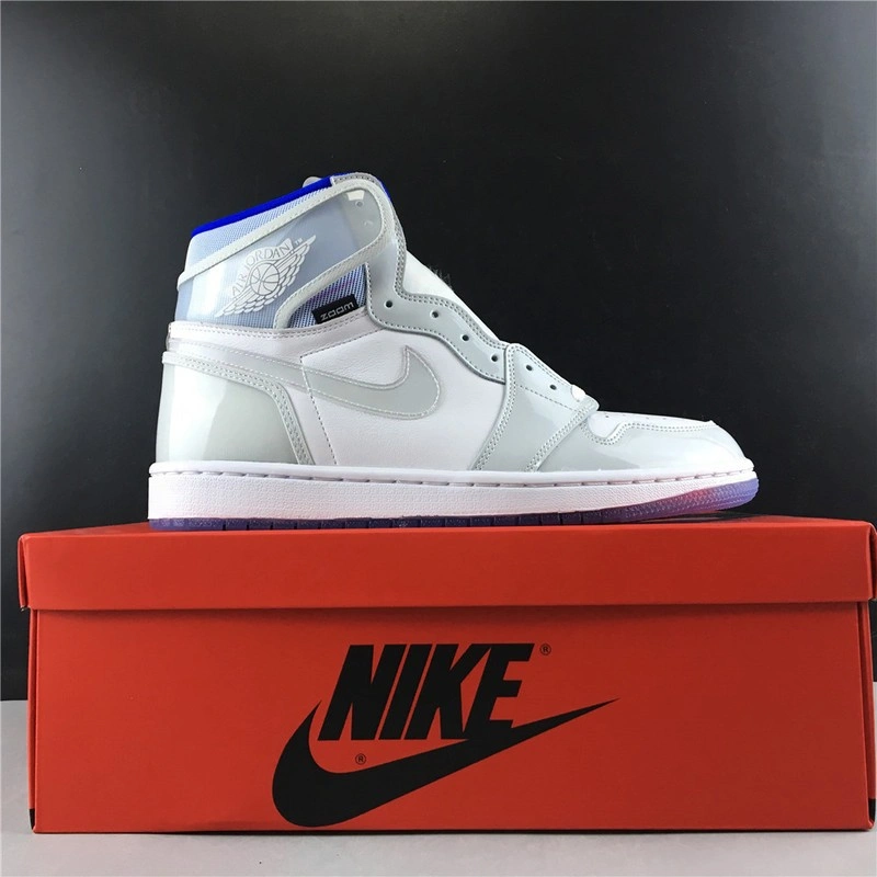 Jordan 1 Retro High Zoom White Racer Blue  CK6637-104