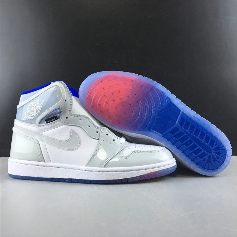 Jordan 1 Retro High Zoom White Racer Blue  CK6637-104