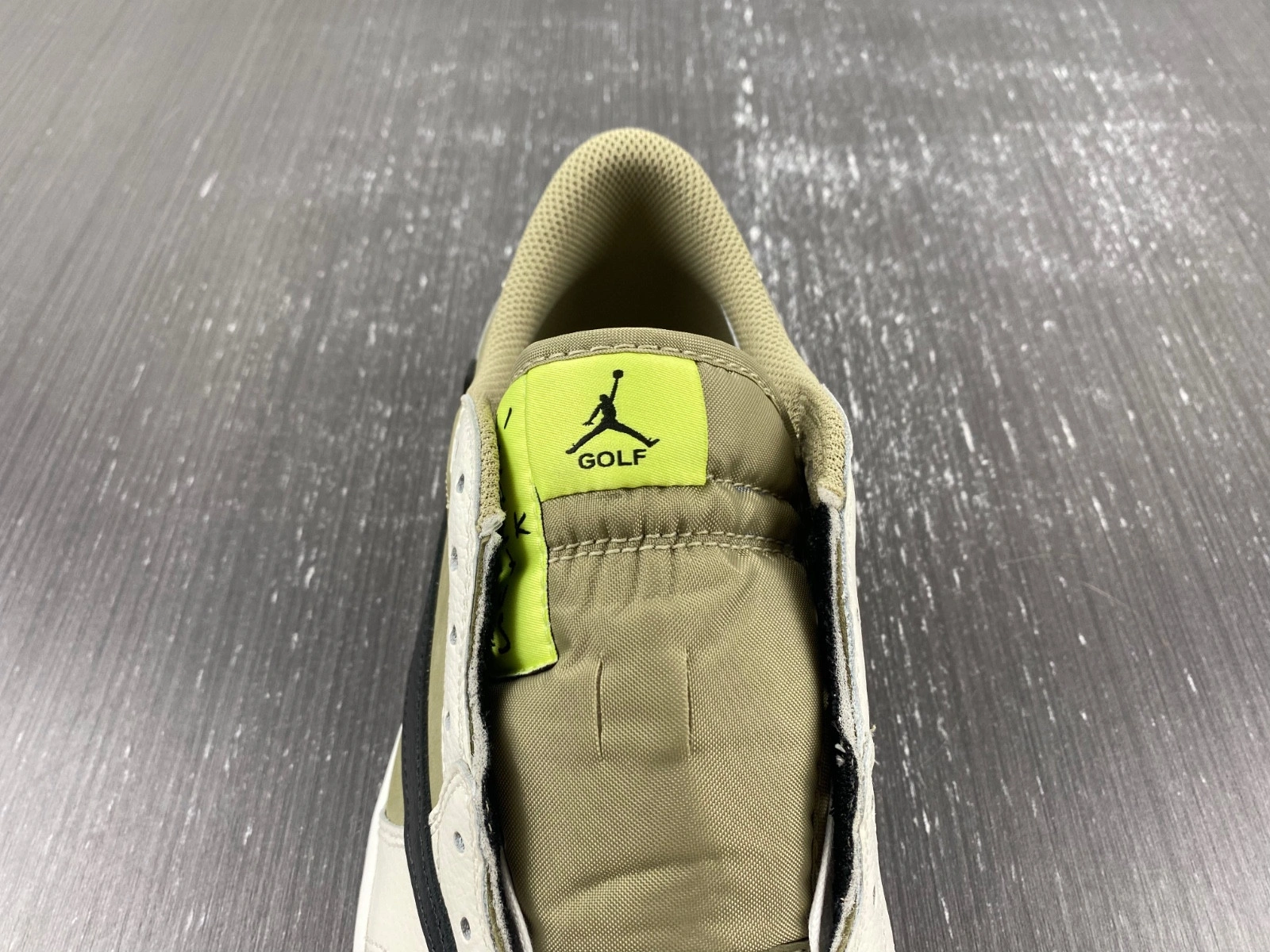Jordan 1 Retro Low Golf Travis Scott Neutral Olive FZ3124-200