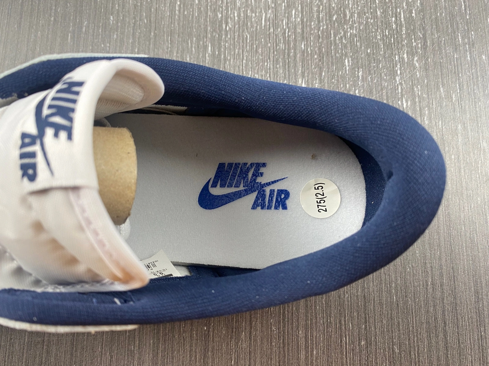 Jordan 1 Retro Low Metallic Blue - 705329-106