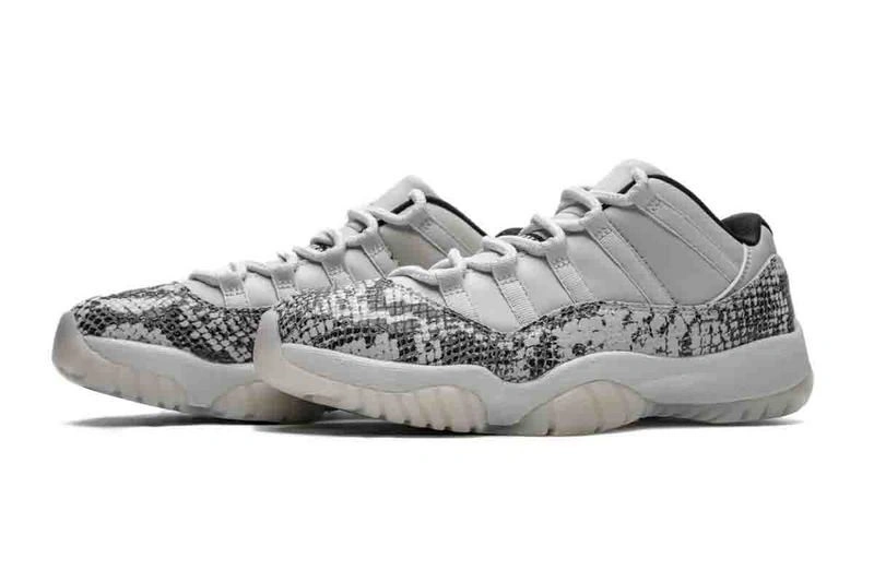 Jordan 11 Retro Low Snake Light Bone  CD6846-002