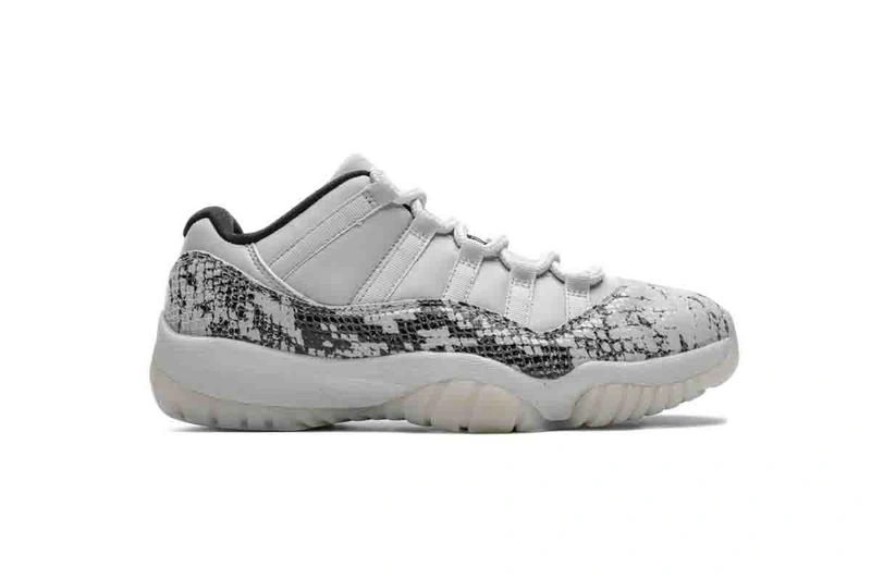 Jordan 11 Retro Low Snake Light Bone  CD6846-002