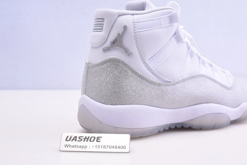 Jordan 11 White Metallic Silver Vast Grey AR0715-100