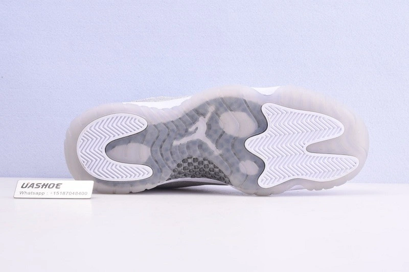Jordan 11 White Metallic Silver Vast Grey AR0715-100