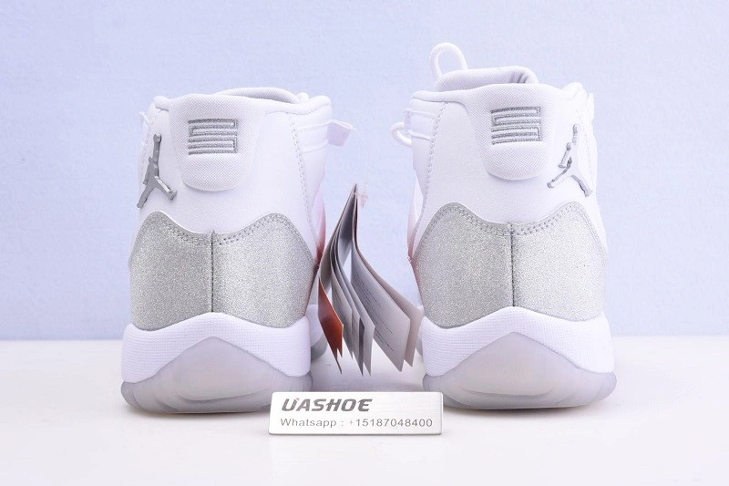 Jordan 11 White Metallic Silver Vast Grey AR0715-100