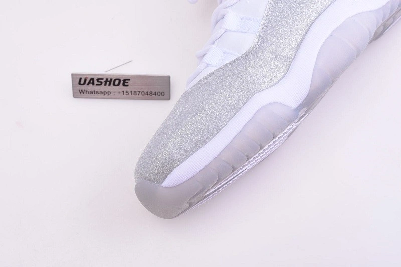 Jordan 11 White Metallic Silver Vast Grey AR0715-100
