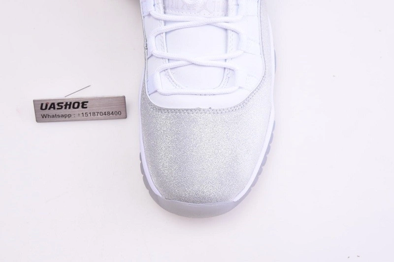 Jordan 11 White Metallic Silver Vast Grey AR0715-100