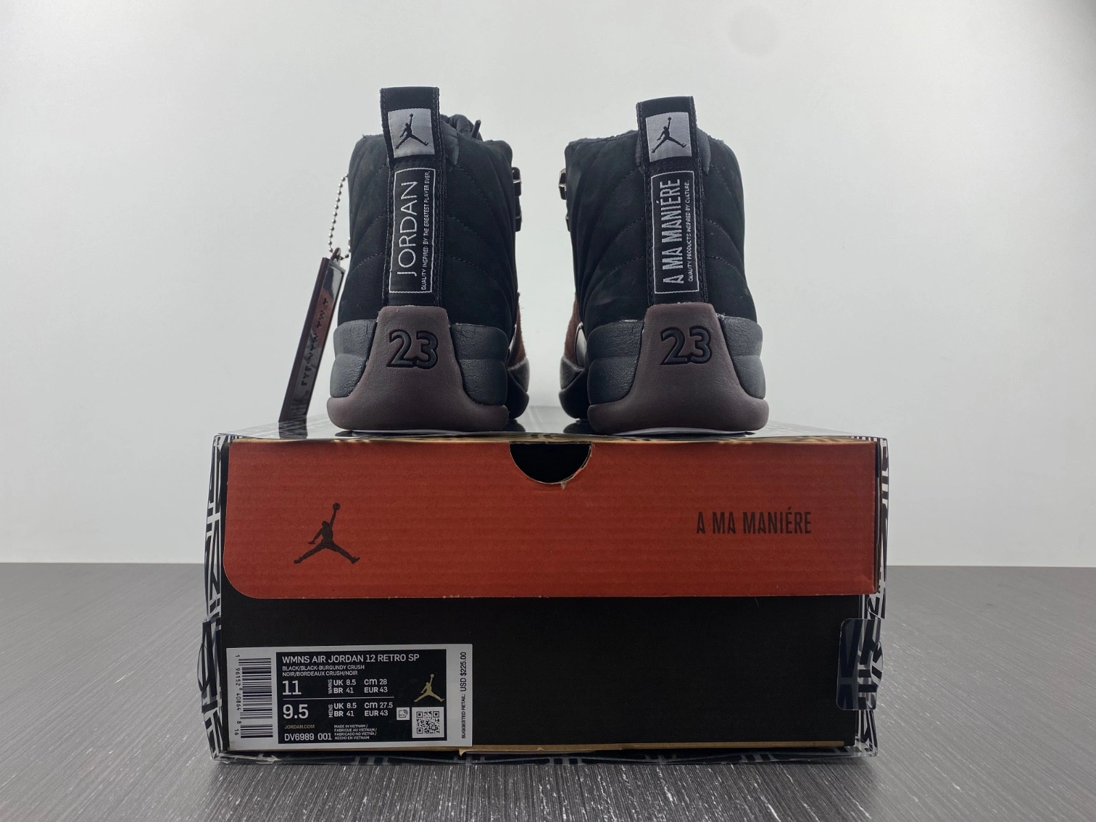 Jordan 12 Retro A Ma Maniére Black - DV6989-001