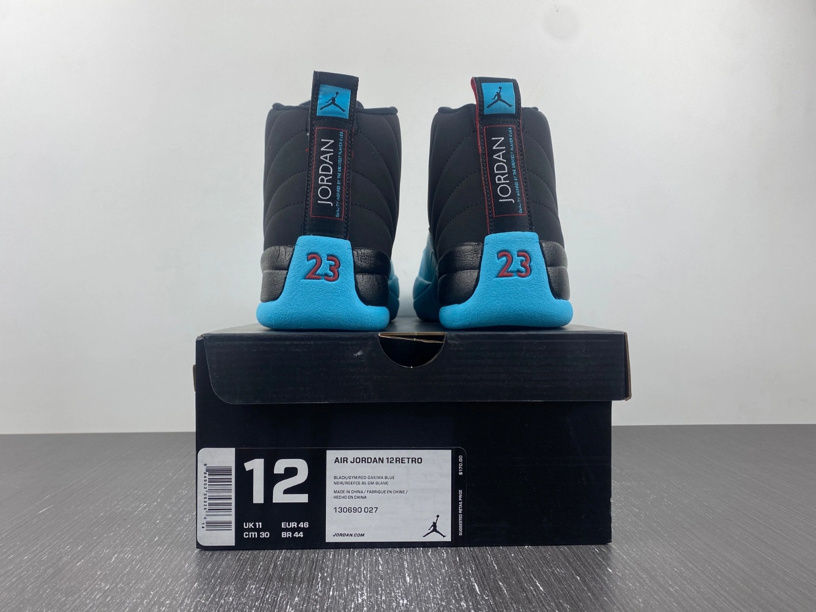 Jordan 12 Retro Gamma Blue - 130690-027