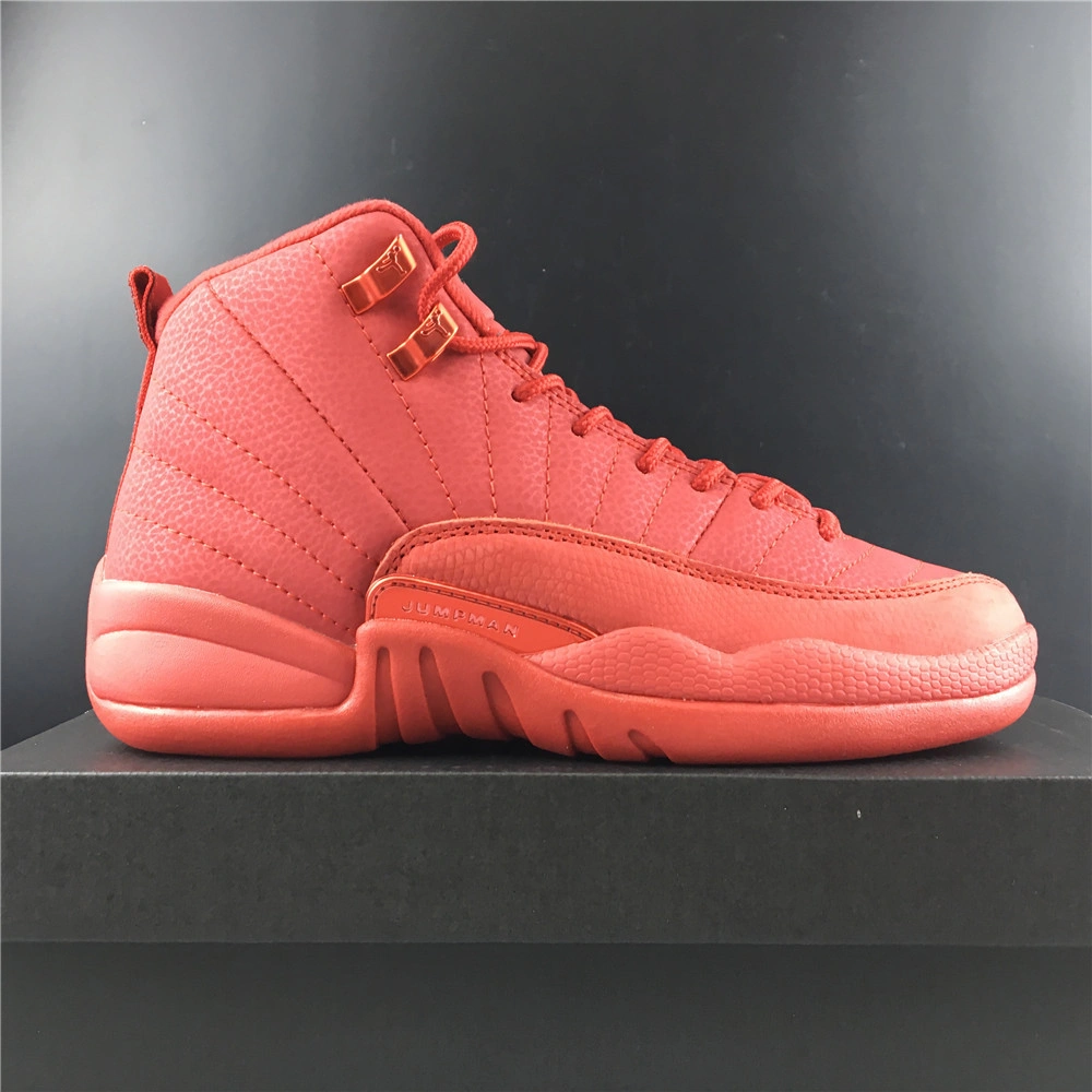 Jordan 12 Retro Gym Red 2018 (GS) - 153265-601