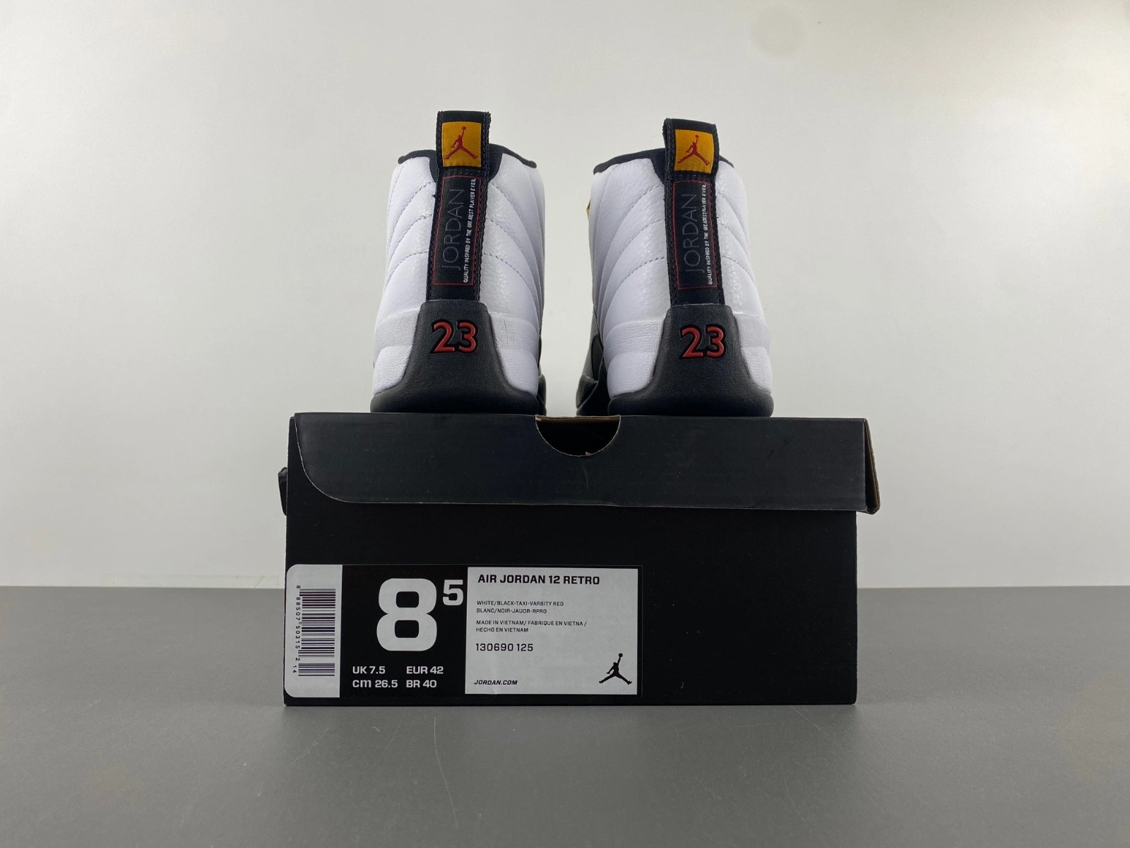 Jordan 12 Retro Taxi (2018) - 130690-125