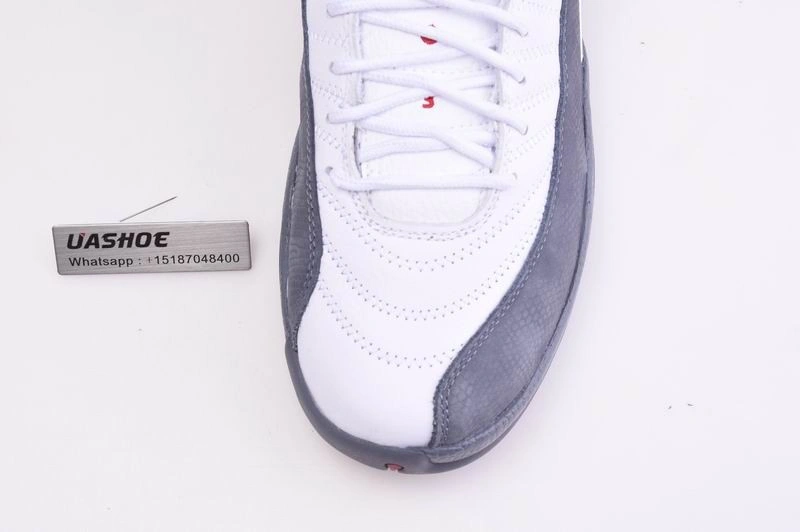 Jordan 12 Retro White Dark Grey (GS)  153265-160