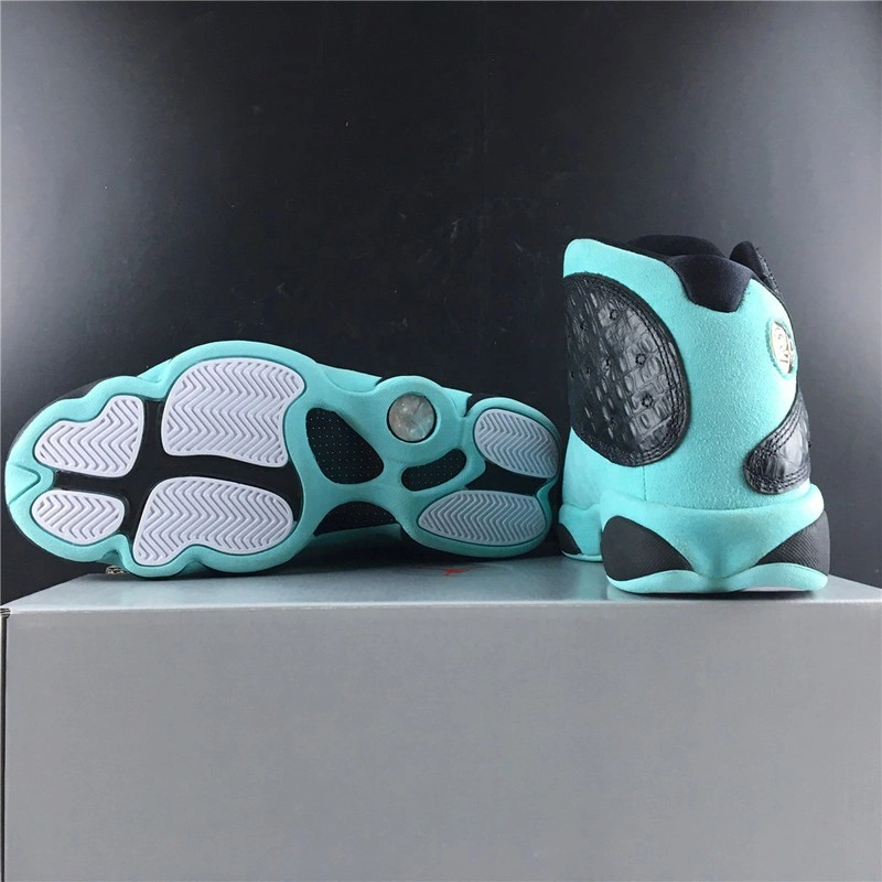 Jordan 13 Retro Black Island Green  414571-030