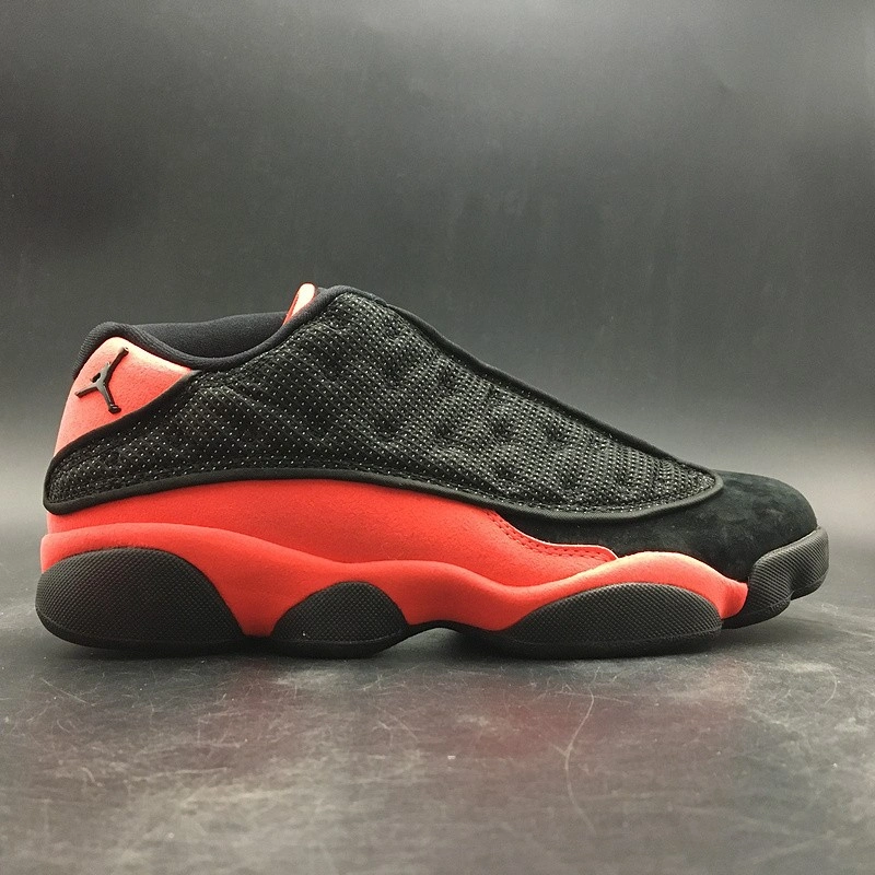 Jordan 13 Retro Low Clot Black Red   AT3102-006