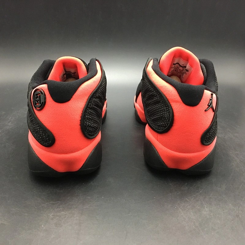 Jordan 13 Retro Low Clot Black Red   AT3102-006