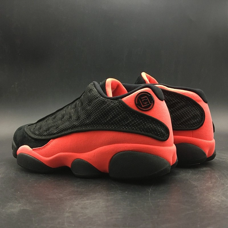 Jordan 13 Retro Low Clot Black Red   AT3102-006